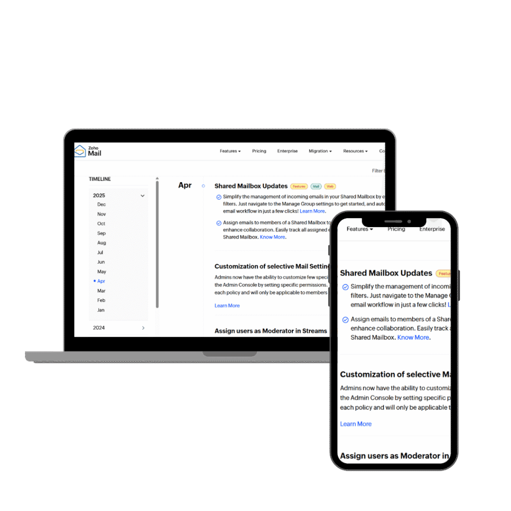 Zoho email Experts