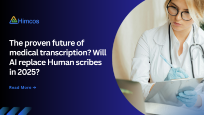 future of medical transcription? Will AI replace Human scribes?