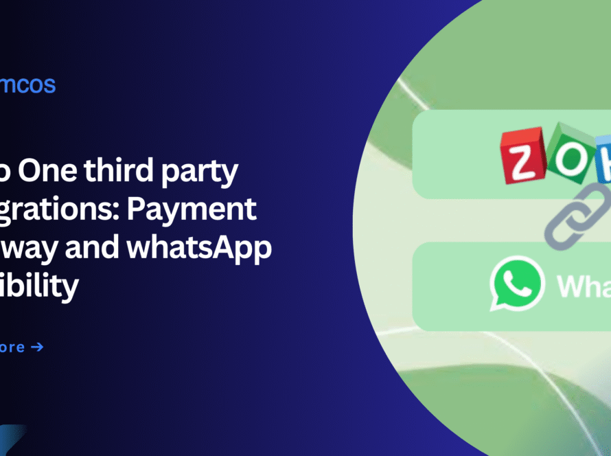 Zoho One third party integrations