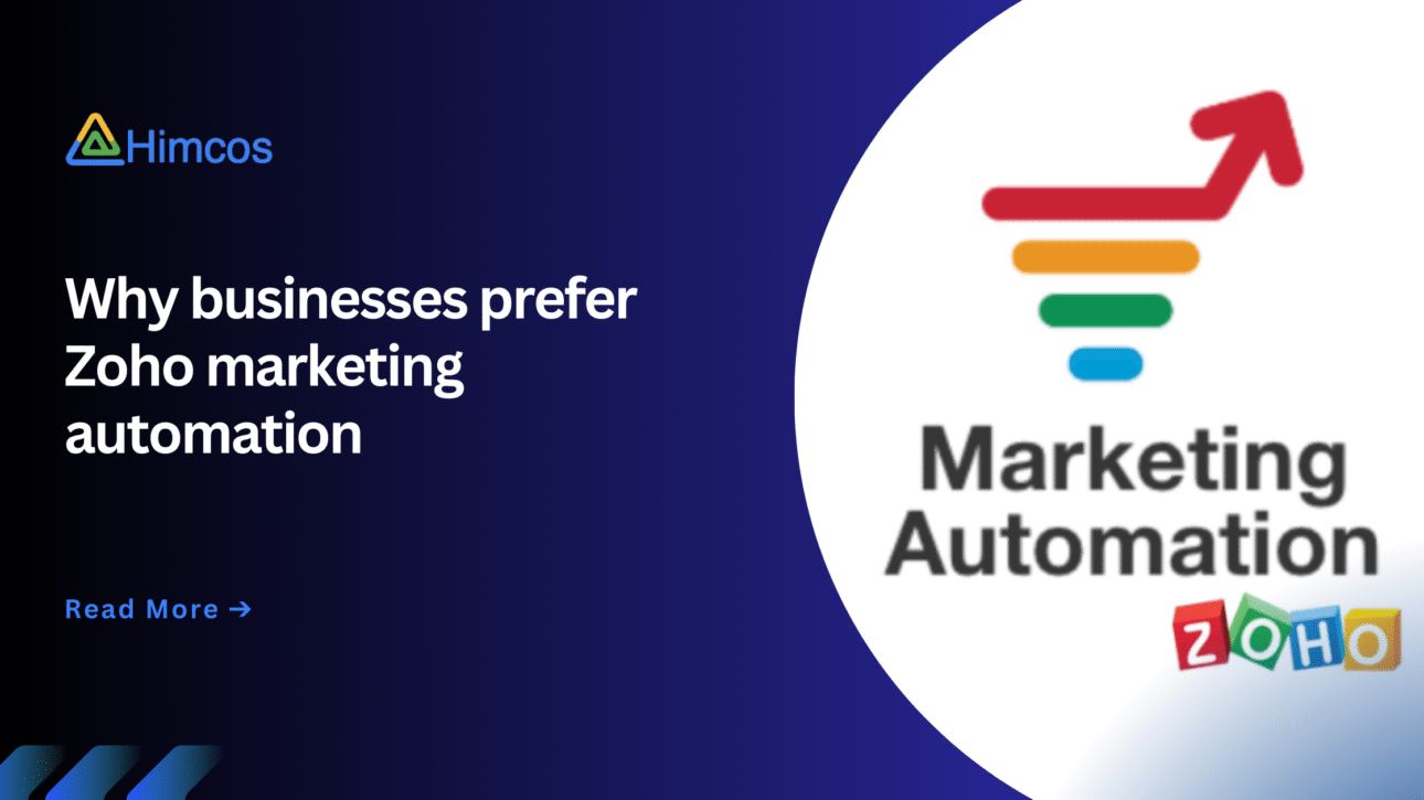 Zoho marketing automation