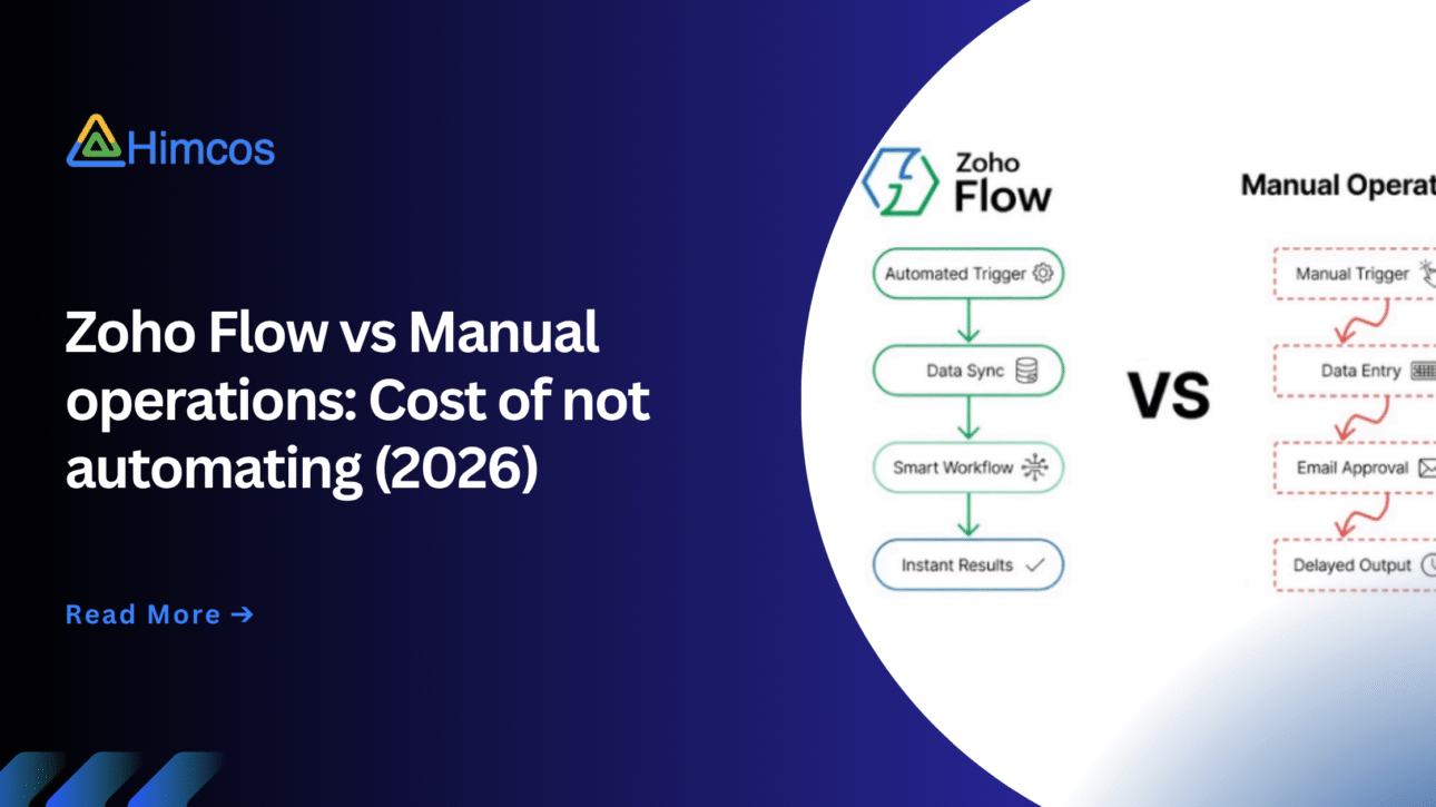 Zoho Flow vs Manual