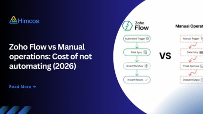 Zoho Flow vs Manual