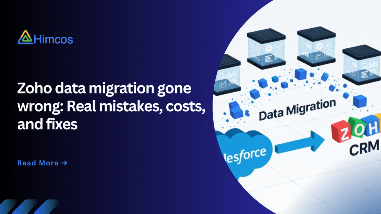 Zoho data migration